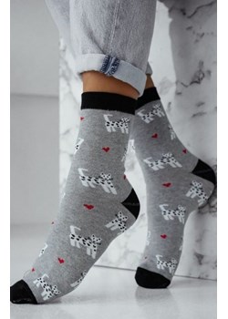 Milena 0200-196 Małe Kotki Serduszka skarpety damskie ze sklepu intimiti.pl w kategorii Skarpetki damskie - zdjęcie 187871237