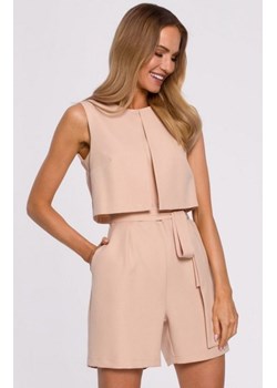 Elegancki kombinezon damski beżowy M574 ze sklepu intimiti.pl w kategorii Kombinezony damskie - zdjęcie 187871358