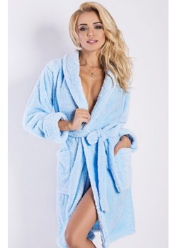 Dkaren Eliza szlafrok błękitny ze sklepu intimiti.pl w kategorii Szlafroki damskie - zdjęcie 187871466