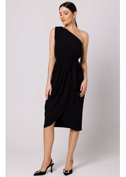 *Makover sukienka na jedno ramię czarna K160 ze sklepu intimiti.pl w kategorii Sukienki - zdjęcie 187871659