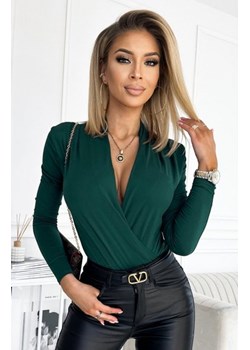 Numoco 375-3 body z kopertowym dekoltem ze sklepu intimiti.pl w kategorii Bluzki damskie - zdjęcie 187871757