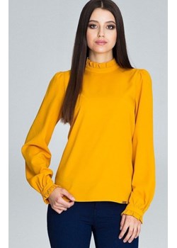 Figl M595 bluzka musztardowa ze sklepu intimiti.pl w kategorii Bluzki damskie - zdjęcie 187871819
