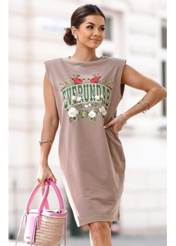 Dresowa sukienka z poduszkami Everundab ze sklepu intimiti.pl w kategorii Sukienki - zdjęcie 187872035