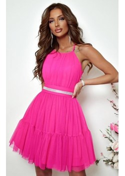Duet Cristal tiulowa mini sukienka amarantowa ze sklepu intimiti.pl w kategorii Sukienki - zdjęcie 187872088