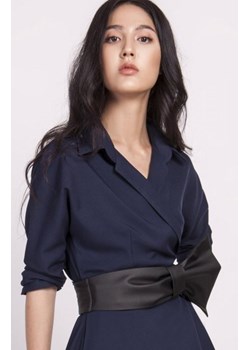 Pasek z miękkiej eko-skóry czarny ze sklepu intimiti.pl w kategorii Sukienki - zdjęcie 187872428