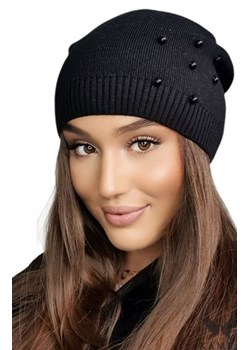 Kamea Kalcyt czapka z perełkami ze sklepu intimiti.pl w kategorii Czapki zimowe damskie - zdjęcie 187872478