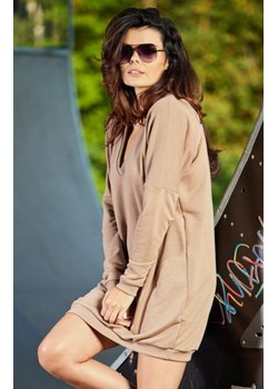 Dresowa sukienka oversize M272 ze sklepu intimiti.pl w kategorii Sukienki - zdjęcie 187872608