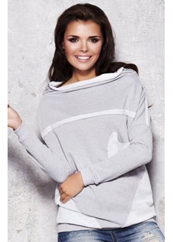 Infinite You M016 bluza szara ze sklepu intimiti.pl w kategorii Swetry damskie - zdjęcie 187872729