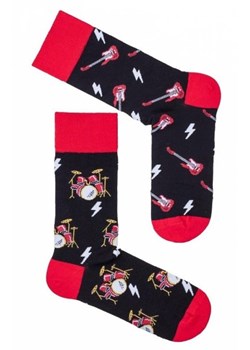 Milena Avangard 0125-080 Gitary I Perkusja skarpety męskie ze sklepu intimiti.pl w kategorii Skarpetki męskie - zdjęcie 187872808