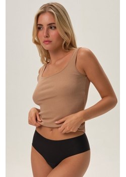 Henderson Ladies Feliz 42584-K002 figi czarno-beżowe ze sklepu intimiti.pl w kategorii Majtki damskie - zdjęcie 187872849