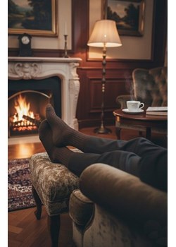 WiK Soxlandia 043 W14 Kaszmir skarpety męskie ze sklepu intimiti.pl w kategorii Skarpetki męskie - zdjęcie 187873047