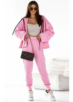 Dwuczęściowy komplet dresowy Suwak róż cukierek ze sklepu intimiti.pl w kategorii Dresy damskie - zdjęcie 187873078