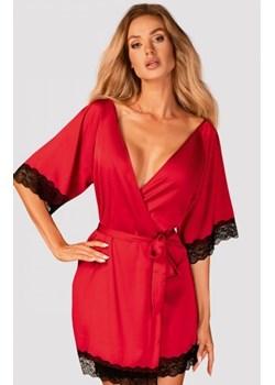 Obsessive Sensuelia peniuar czerwony ze sklepu intimiti.pl w kategorii Szlafroki damskie - zdjęcie 187873207