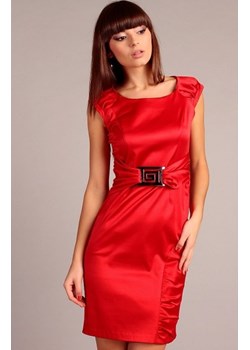 Vera Fashion Bianka sukienka czerwona ze sklepu intimiti.pl w kategorii Sukienki - zdjęcie 187873787