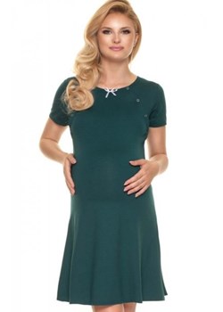 Koszula nocna do karmienia zielona 0198 ze sklepu intimiti.pl w kategorii Koszule nocne - zdjęcie 187873946