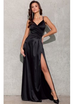 Satynowa sukienka maxi na ramiączkach 462 ze sklepu intimiti.pl w kategorii Sukienki - zdjęcie 187874005