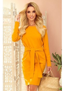 Numoco 209-8 sukienka z szerokim wiązanym paskiem ze sklepu intimiti.pl w kategorii Sukienki - zdjęcie 187874119