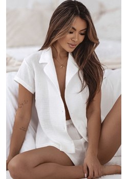 Ivon muślinowa piżamka damska śmietanka ze sklepu intimiti.pl w kategorii Piżamy damskie - zdjęcie 187874478