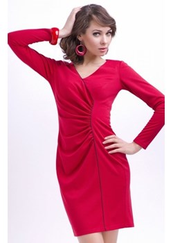 Vera Fashion Agnes sukienka czerwony ze sklepu intimiti.pl w kategorii Sukienki - zdjęcie 187874579