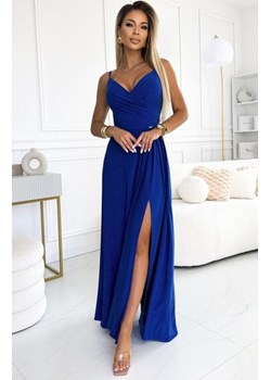 Numoco 299-17 CHIARA elegancka maxi długa suknia na ramiączkach ze sklepu intimiti.pl w kategorii Sukienki - zdjęcie 187874716