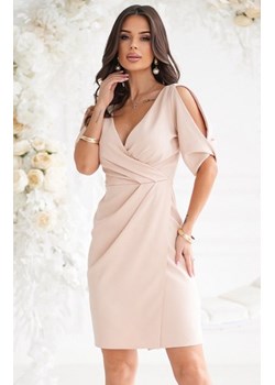 Bicotone dopasowana sukienka z odkrytymi ramionami ze sklepu intimiti.pl w kategorii Sukienki - zdjęcie 187874826