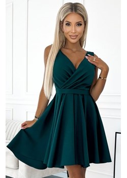 Numoco 478-3 MAYA sukienka z dłuższym tyłem, dekoltem i paskiem ze sklepu intimiti.pl w kategorii Sukienki - zdjęcie 187874839