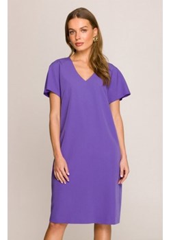 Stylove S392 sukienka o luźnym fasonie fioletowa ze sklepu intimiti.pl w kategorii Sukienki - zdjęcie 187874997