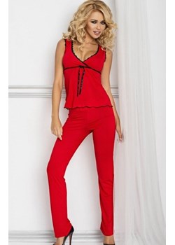 Dkaren Elena komplet czerwony ze sklepu intimiti.pl w kategorii Piżamy damskie - zdjęcie 187875055