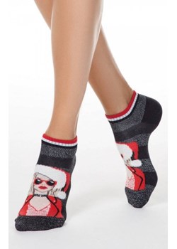 Skarpety damskie stopki pani mikołajkowa ze sklepu intimiti.pl w kategorii Skarpetki damskie - zdjęcie 187876395
