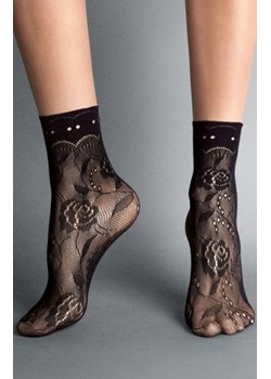 Veneziana Milano ażurowe skarpetki damskie ze sklepu intimiti.pl w kategorii Skarpetki damskie - zdjęcie 187876397