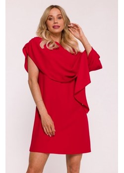 Stylove S423 sukienka z peleryną czerwona ze sklepu intimiti.pl w kategorii Sukienki - zdjęcie 187876916