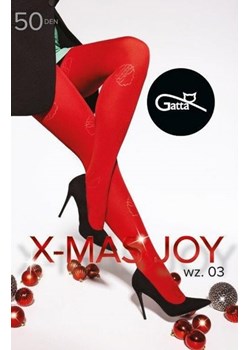 Gatta X-Mas Joy wz.03 rajstopy damskie ze sklepu intimiti.pl w kategorii Rajstopy - zdjęcie 187876925