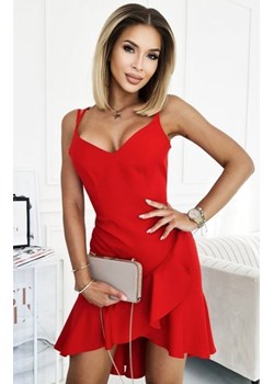 *Elegancka sukienka z falbaną 238-02 ze sklepu intimiti.pl w kategorii Sukienki - zdjęcie 187877159