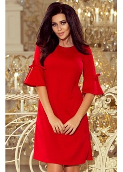 Numoco 217-1 NEVA trapezowa sukienka z rozkloszowanymi rękawkami ze sklepu intimiti.pl w kategorii Sukienki - zdjęcie 187877336