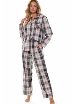 L&amp;L 2475 Roxy rozpinana piżama damska ze sklepu intimiti.pl w kategorii Piżamy damskie - zdjęcie 187877727