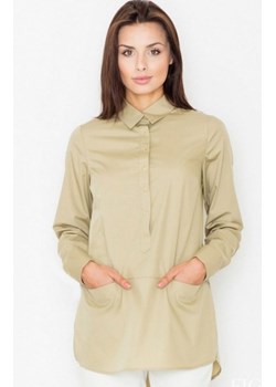 Figl M493 koszula oliwkowa ze sklepu intimiti.pl w kategorii Koszule damskie - zdjęcie 187877889