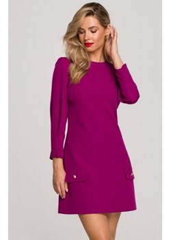 Trapezowa mini sukienka K148 ze sklepu intimiti.pl w kategorii Sukienki - zdjęcie 187878058