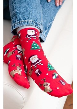 Steven art.136 świąteczne skarpety damskie ze sklepu intimiti.pl w kategorii Skarpetki damskie - zdjęcie 187878228
