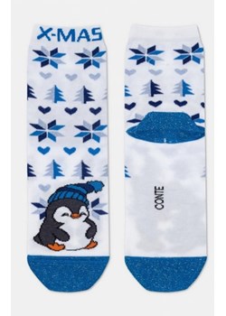 Conte Little Penguin skarpety świąteczne ze sklepu intimiti.pl w kategorii Skarpetki damskie - zdjęcie 187878317