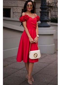 Elizabeth Flower sukienka midi rozkloszowana ze sklepu intimiti.pl w kategorii Sukienki - zdjęcie 187878588