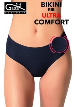 Gatta 41003 Bikini RIB Ultra Comfort figi damskie ze sklepu intimiti.pl w kategorii Majtki damskie - zdjęcie 187878626