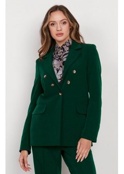 Klasyczny żakiet zielony ZA121 ze sklepu intimiti.pl w kategorii Marynarki damskie - zdjęcie 187878829