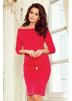 Numoco 13-98 sukienka sportowa z wiązaniem i kieszonkami ze sklepu intimiti.pl w kategorii Sukienki - zdjęcie 187878878