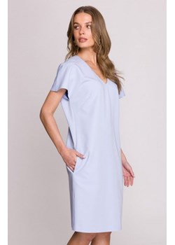 Stylove S392 sukienka o luźnym fasonie błękitna ze sklepu intimiti.pl w kategorii Sukienki - zdjęcie 187878925