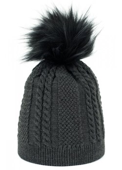 Art of polo Ula grafitowa czapka damska ze sklepu intimiti.pl w kategorii Czapki zimowe damskie - zdjęcie 187879067