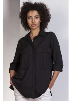 Koszula oversize czarna K108 ze sklepu intimiti.pl w kategorii Koszule damskie - zdjęcie 187879077