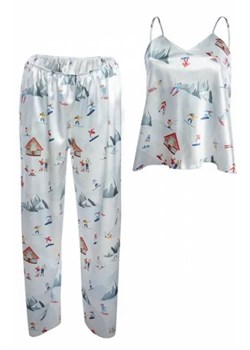 Dkaren Christmas satynowy komplet 015 ze sklepu intimiti.pl w kategorii Piżamy damskie - zdjęcie 187879179