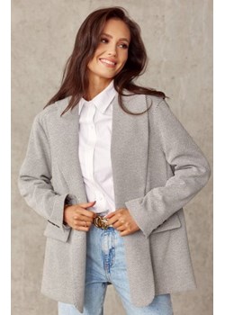 Oversizowy żakiet damski pepitka ze sklepu intimiti.pl w kategorii Marynarki damskie - zdjęcie 187879185