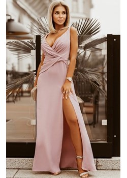 Elegancka długa sukienka na ramiączkach 2232-20 ze sklepu intimiti.pl w kategorii Sukienki - zdjęcie 187879249