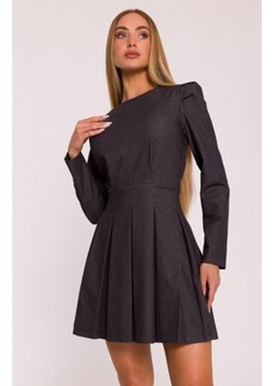 Moe sukienka denim grafitowa M884 ze sklepu intimiti.pl w kategorii Sukienki - zdjęcie 187879347